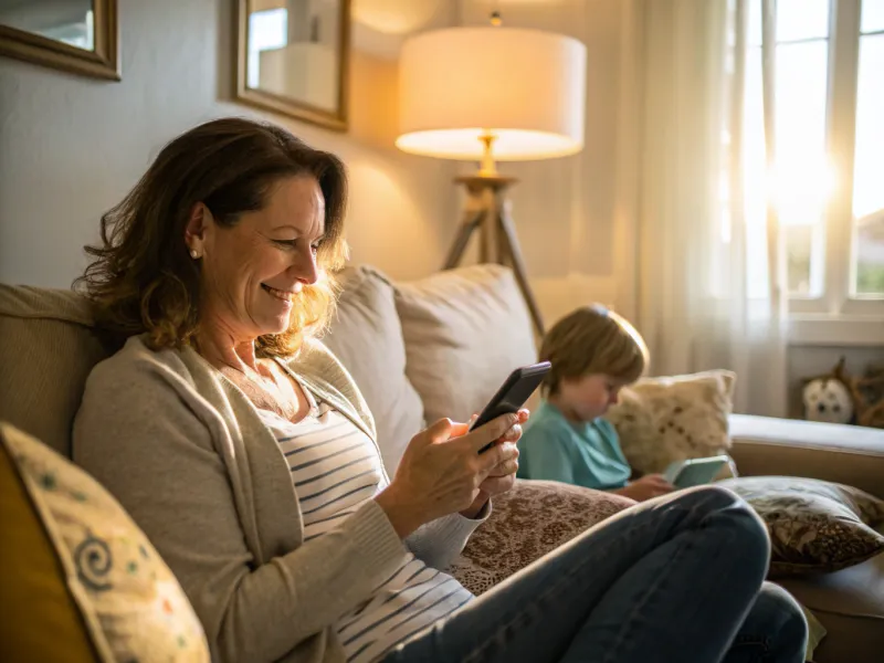 Check in without hovering