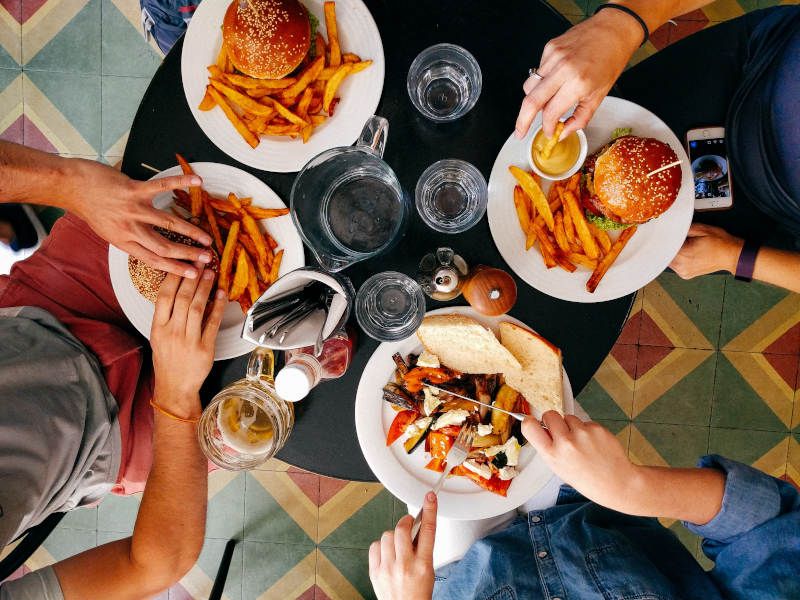 Neglecting Table Manners