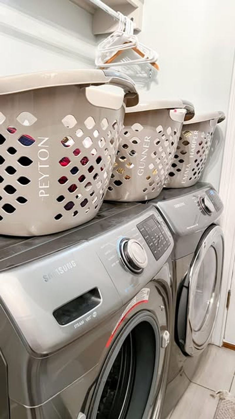 A laundry basket that actually gets used