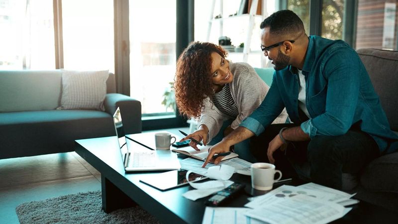 Keeping silent about money worries