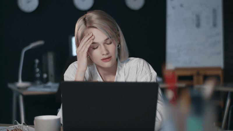 Overworking as Distraction