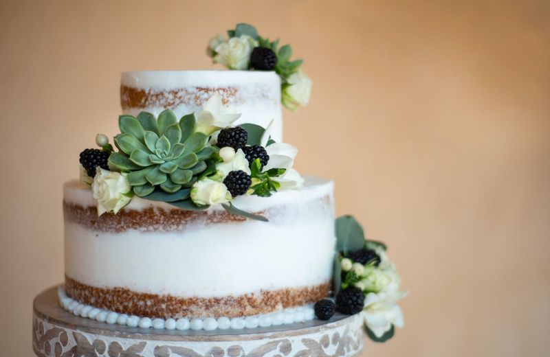 Homemade Wedding Cake