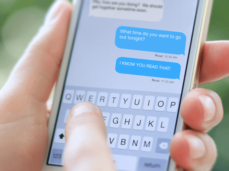 Read receipts as modern mind games