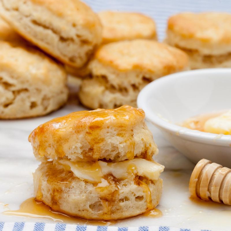 Buttermilk Biscuits with Honey or Jam—Whatever Sticks