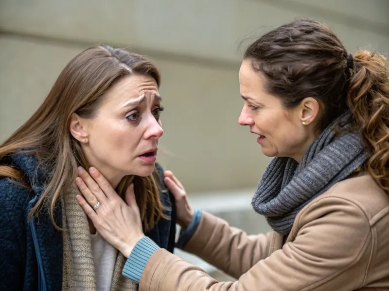 Flinching at kindness