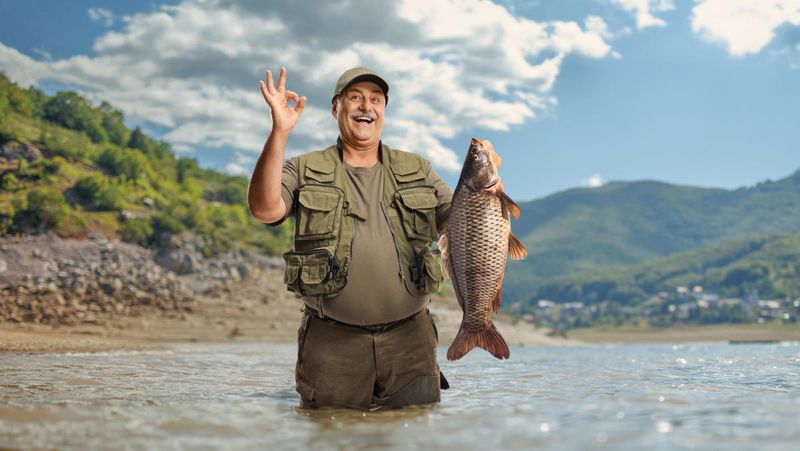 Profile pictures with fish are still weird at this age