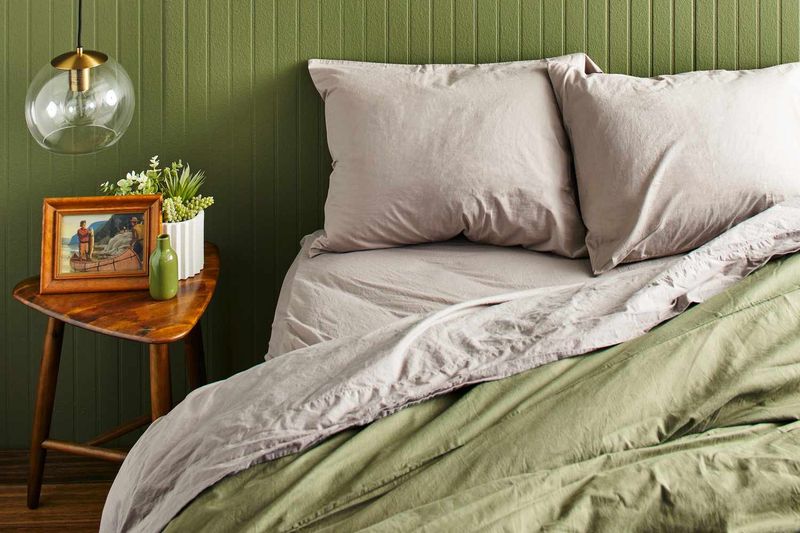The feeling of sliding into fresh bedsheets