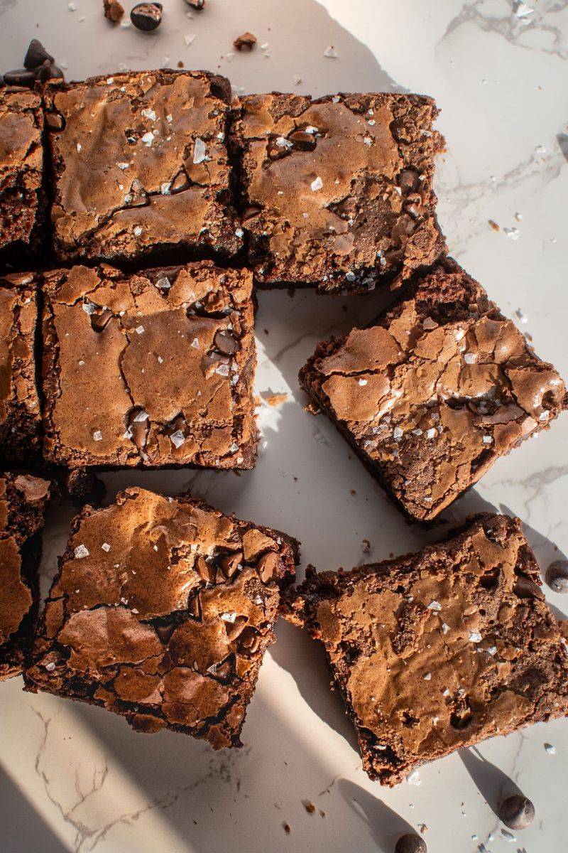 A Warm Brownie Straight from the Pan