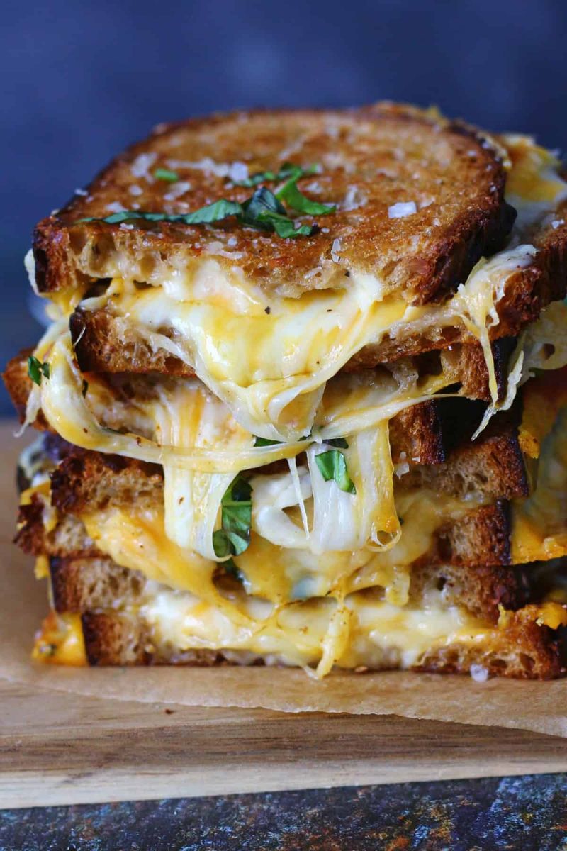 Grilled Cheese with Too Much Butter and Zero Regrets