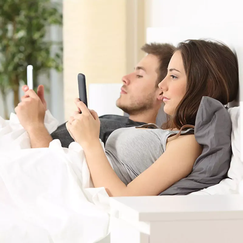 Marriage is 90% sending each other memes in the same room and 10% arguing about who left the cabinet open.