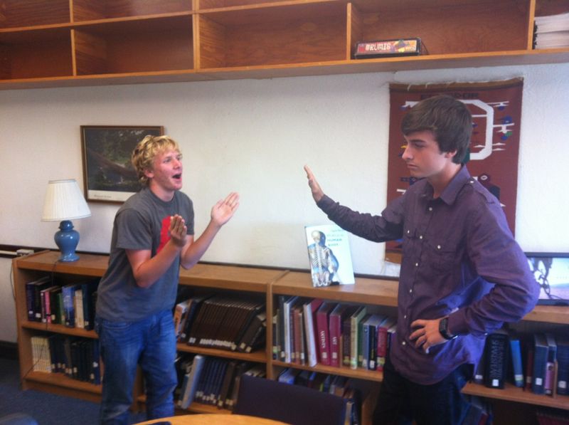 Saying “talk to the hand” unironically
