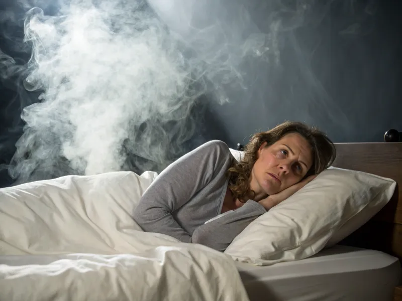 Trouble sleeping and vivid nightmares