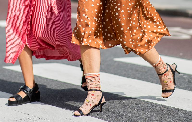 Wearing Socks with Sandals and Calling It Fashion