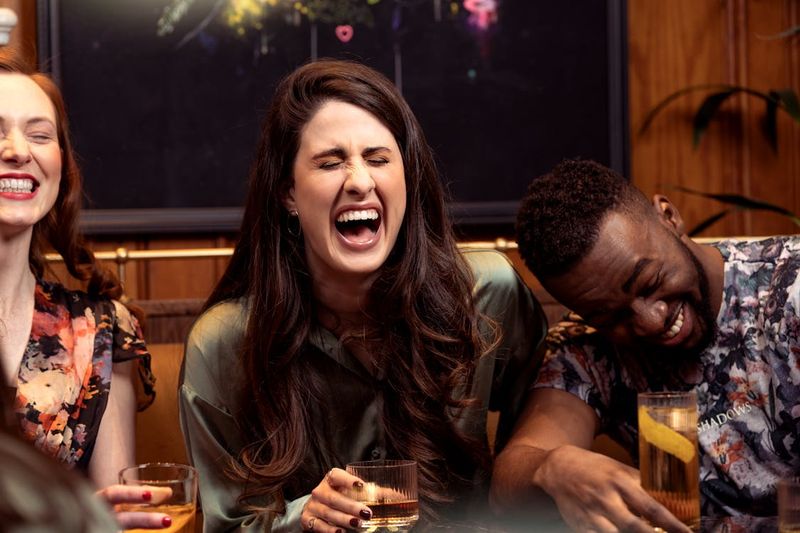 Making someone else laugh when you needed it too
