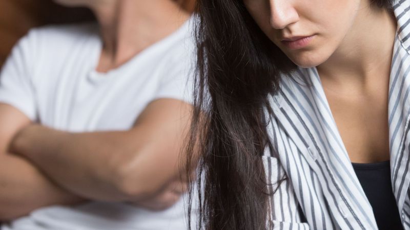 She makes excuses for his emotional unavailability