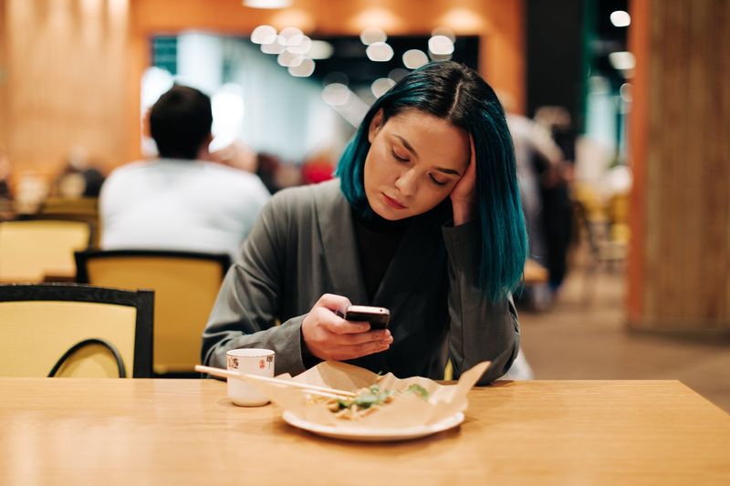 You feel a mix of guilt, dread, and anxiety when she calls