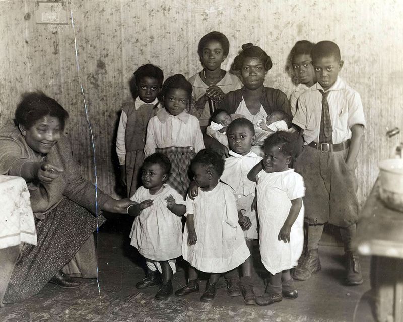 Raising children with no support system beyond other women