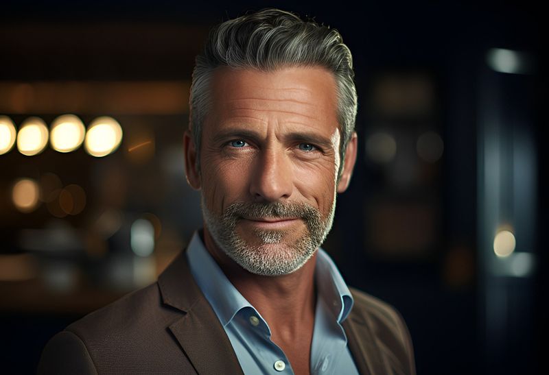 The slightly older guy who’s totally secure