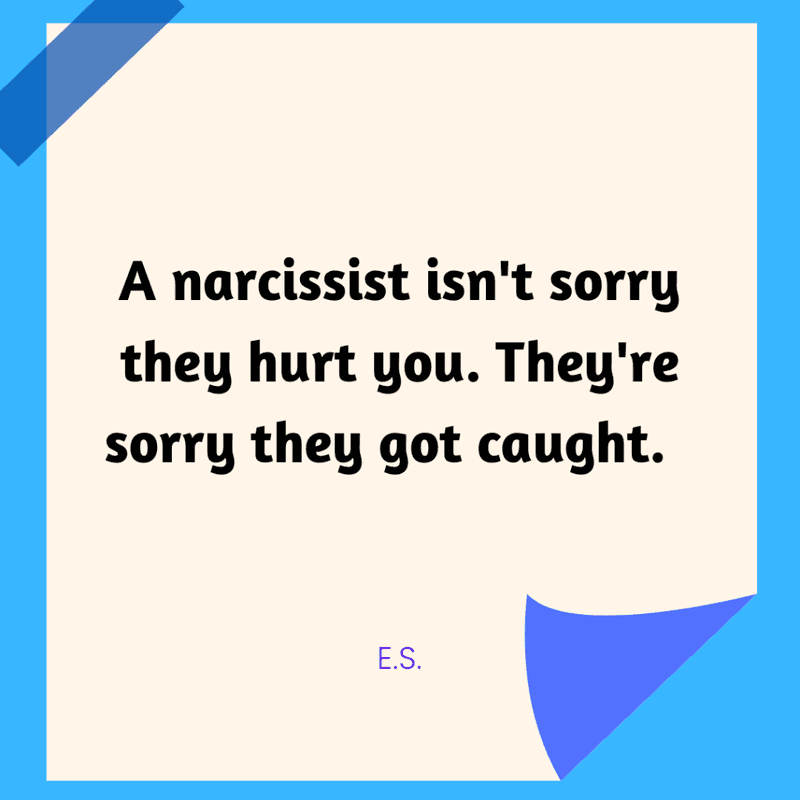 They turn apologies into blame-shifting