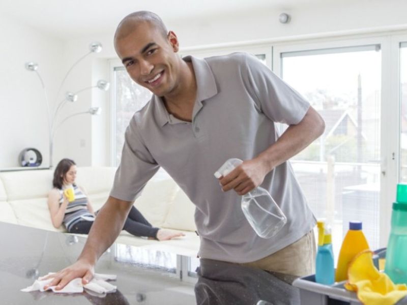 They keep their environment spotless or overly structured