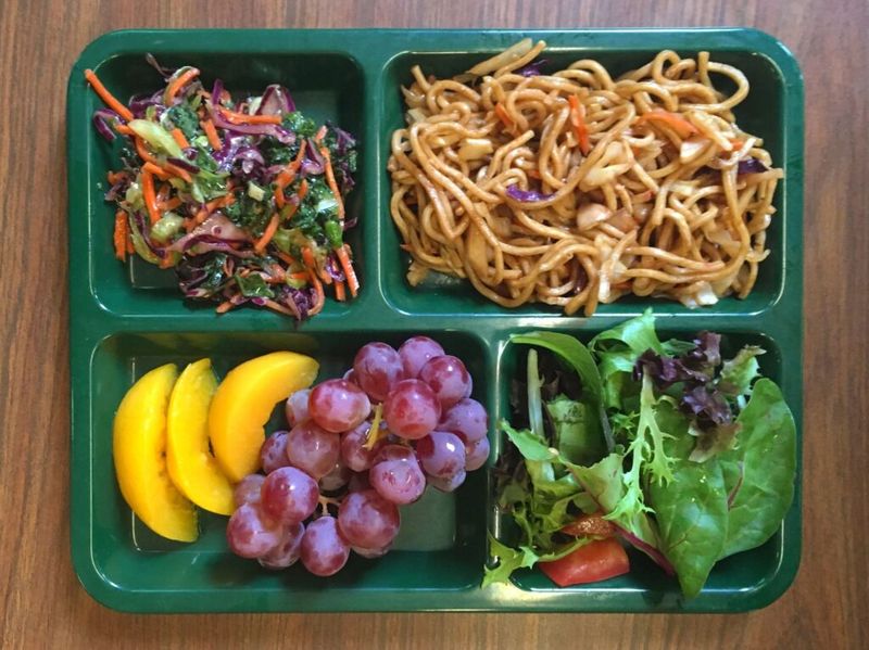 School lunches and snacks got “healthified.”