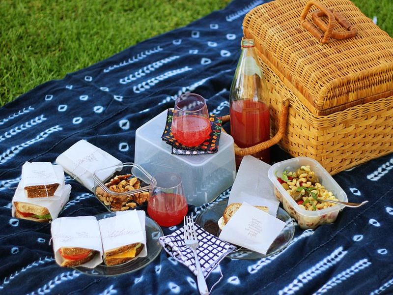 Hit Up a Farmer’s Market and Create a Snack Picnic from Your Finds
