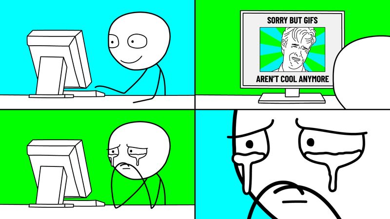Replacing Entire Conversations with Reaction GIFs