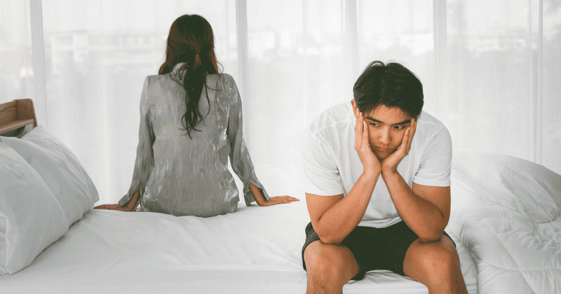 Letting physical affection disappear