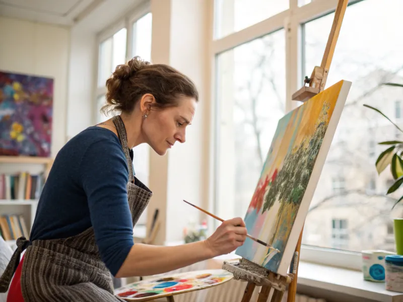 She doesn’t need a hobby that takes up too much time.