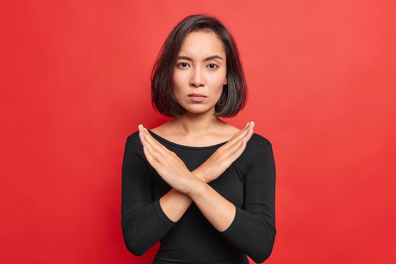 You set boundaries without a dramatic explanation.