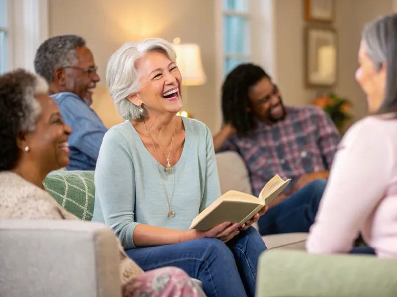 You surround yourself with people who get you.