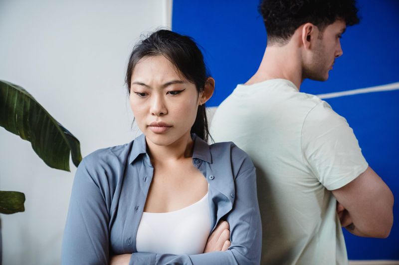 You shut down intimacy without any conversation about why