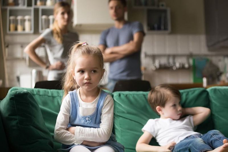 The kids were the glue, not the connection