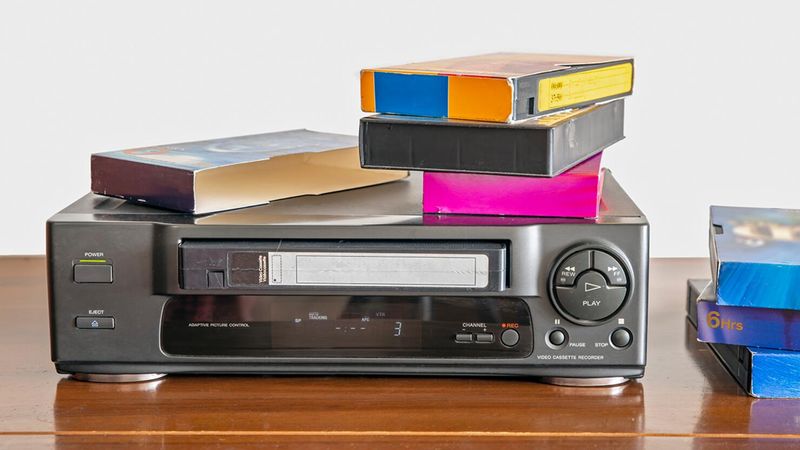 VHS Tapes and VCRs