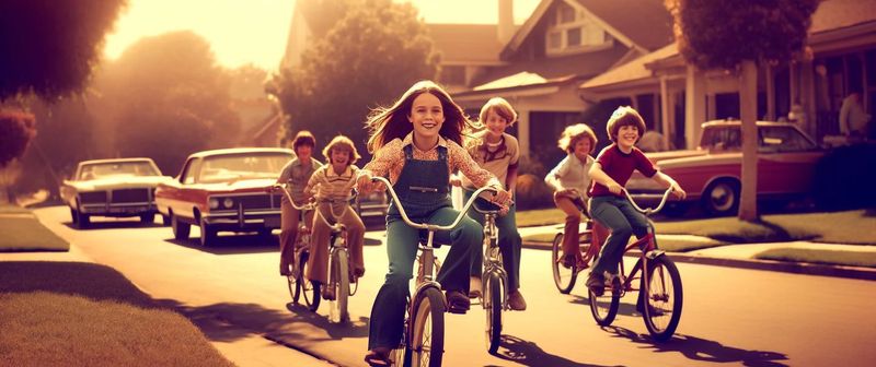 Letting kids roam the neighborhood until sunset with zero check-ins