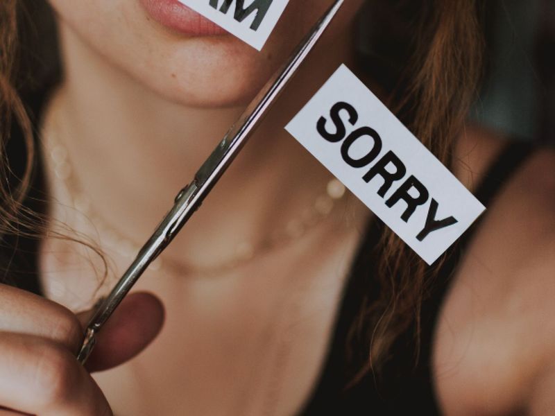 Excessive Apologizing
