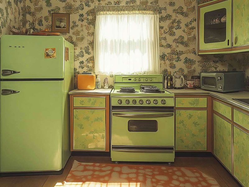 Avocado Green Appliances