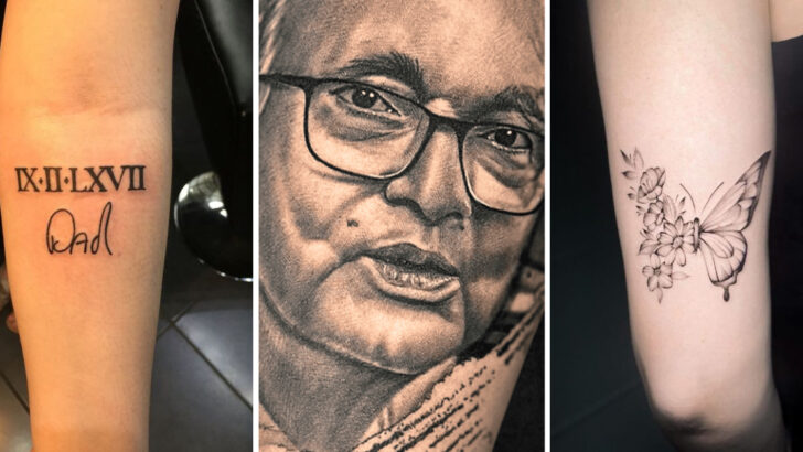 18 Beautiful Tattoo Ideas to Celebrate the Memory of Someone You Love