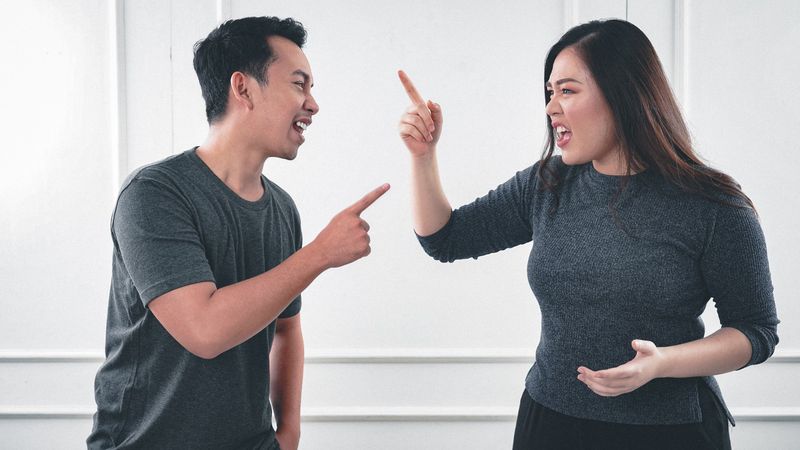 They speak to each other with constant sarcasm