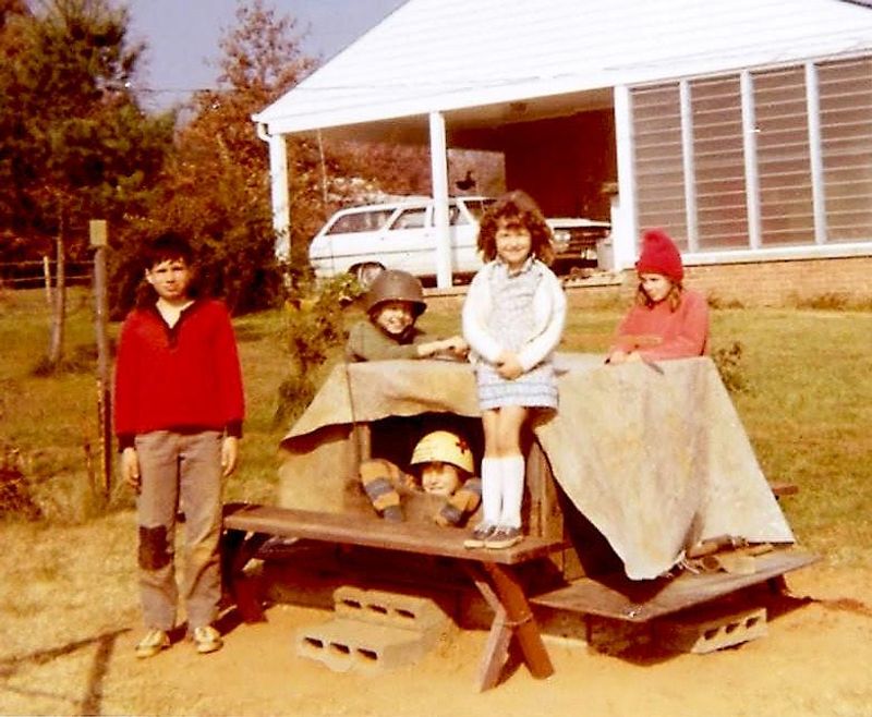 We knew how to entertain ourselves