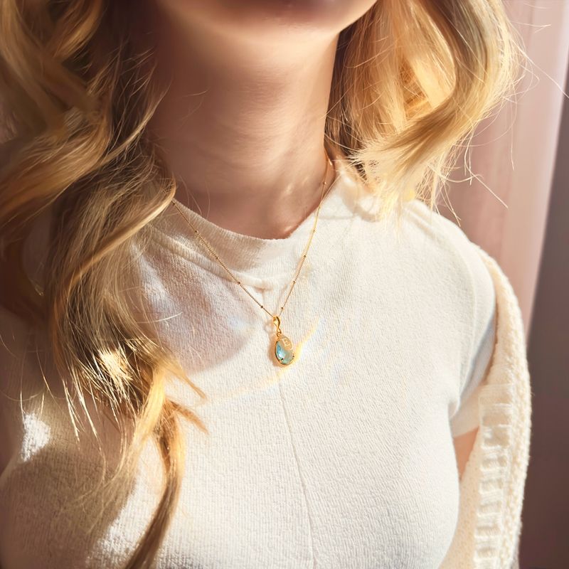 Jewelry with Kids’ Birthstones or Initials