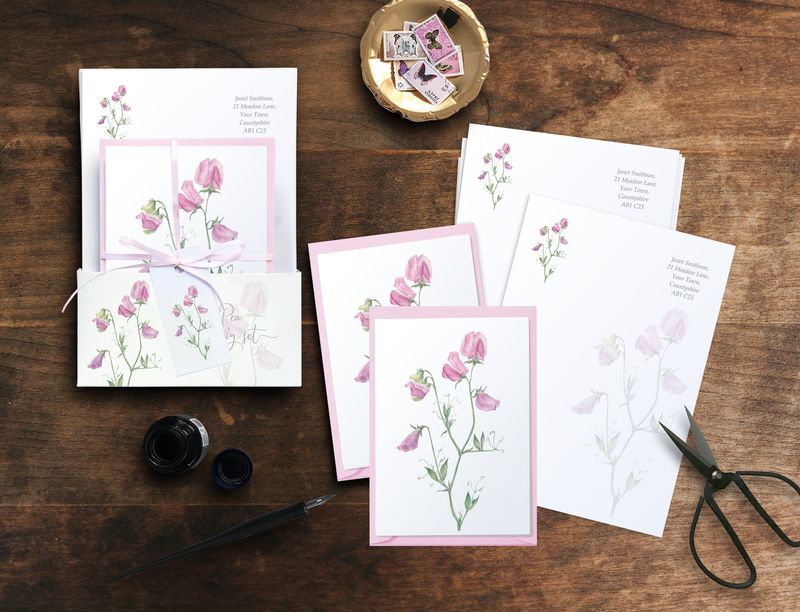 A New Set of Notecards or Stationery