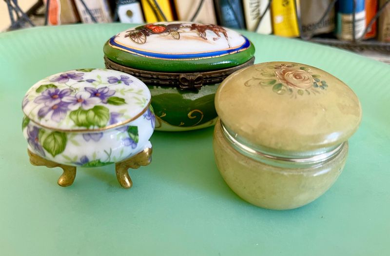 A Small Jewelry Dish or Keepsake Box