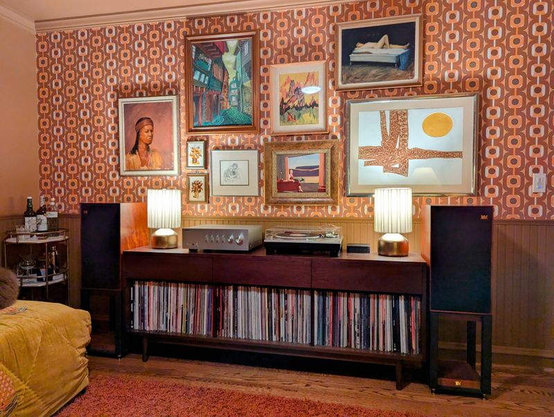 A Console Record Player