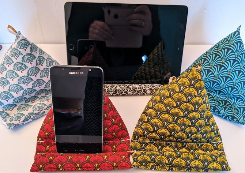 A Phone Stand or Tablet Holder for Video Calls