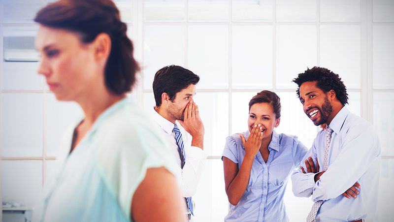 Making jokes that tear others down