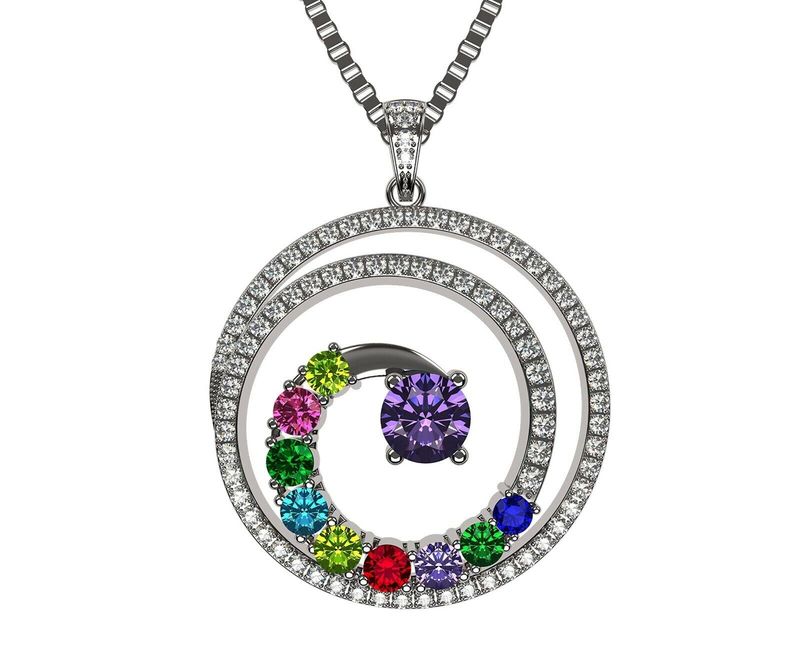 A Personalized Birthstone Necklace