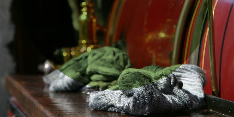 Grease-stained rags that never got washed