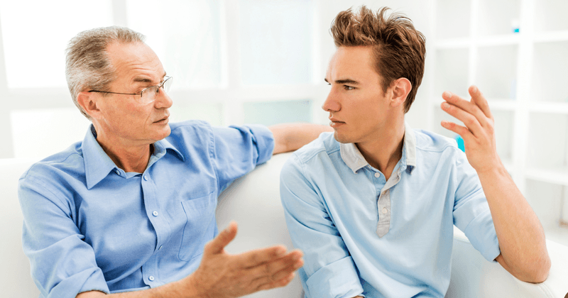Talking back is rebellion, not communication
