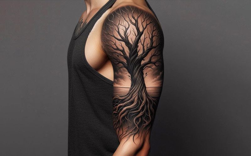 Hollow Tree with No Leaves